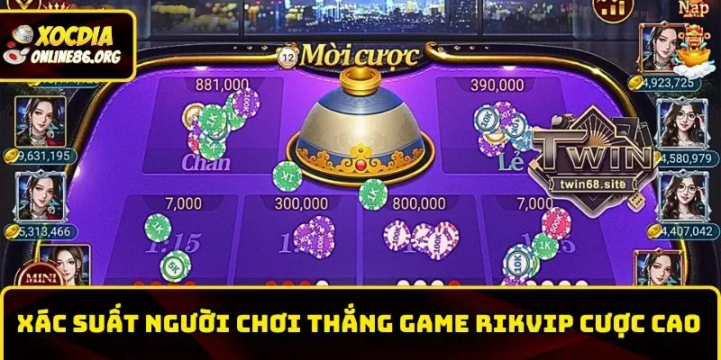 rikvip xac suat nguoi choi thang game cuc cao Xác suất người chơi thắng game cực cao