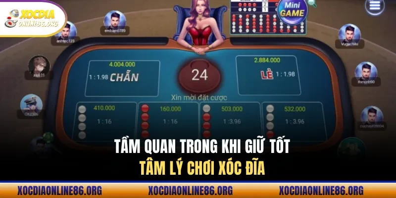 Cách kiểm soát tâm lý chơi xóc đĩa tốt dành cho tân binh